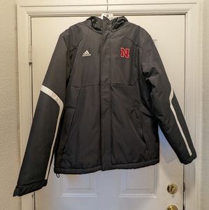 Adidas ClimaProof Nebraska Huskers Heavy Jacket